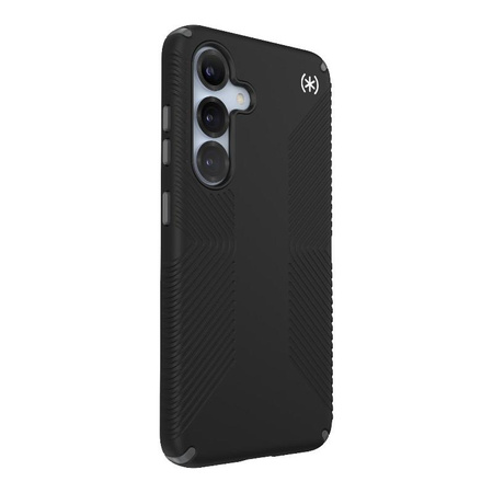 Speck Presidio2 Grip - pouzdro pro Samsung Galaxy S25 / S24 (černé/skleněné/bílé)