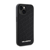 Karl Lagerfeld Quilted K Pattern - Coque pour iPhone 15 (noir)