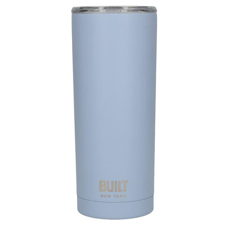 BUILT Vacuum Insulated Tumbler - Vákuumszigetelt acél hőszigetelő bögre 600 ml (Arctic Blue)