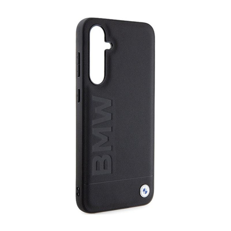 BMW Leather Hot Stamp - Étui Samsung Galaxy S23 FE (noir)