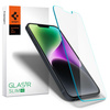 Spigen Glas.TR Slim - Verre trempé pour iPhone 16e / iPhone 14 / iPhone 13 / iPhone 13 Pro
