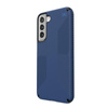 Speck Presidio2 Grip - Étui pour Samsung Galaxy S22+ avec revêtement MICROBAN (Bleu côtier/Noir)