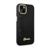 Guess Croco Collection - Coque pour iPhone 14 Plus (noir)