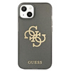 Guess Glitter 4G Big Logo - Case for iPhone 13 mini (Black)