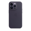Apple Leather Case - Skórzane etui z MagSafe do iPhone 14 Pro (atramentowy)