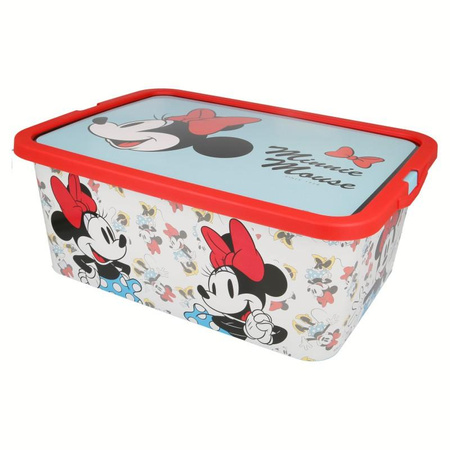 Minnie Mouse - Fourre-tout / organiseur de jouets 13 L