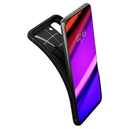 Spigen Rugged Armor - tok Samsung Galaxy S21 5G (fekete)