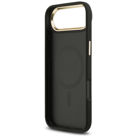 ETUI DO IPHONE AIR do MAGSAFE GUESS CZARNE ORYGINALNE ELEGANCKIE MODNE