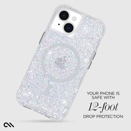 Case-Mate Twinkle MagSafe - iPhone 15 tok (Disco)