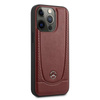 Mercedes Leather Urban Line - iPhone 13 Pro Case (red)