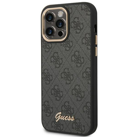 Guess 4G Metal Camera Outline Case - Coque iPhone 14 Pro (Noir)