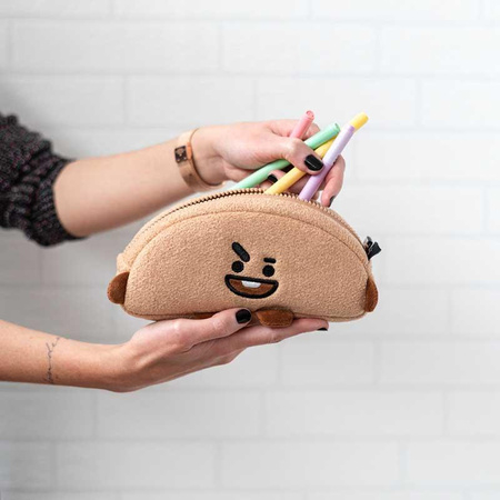 BT21 - Trousse à crayons en peluche SHOOKY