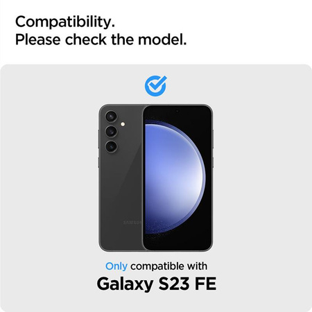 Spigen Alm Glas.TR 2-Pack - gehärtetes Glas für Samsung Galaxy S23 FE (2 Stk.) (Löschen)
