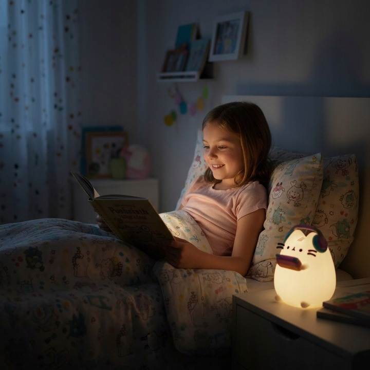 LAMPKA NOCNA PUSHEEN DLA DZIECI DO POKOJU NA BIURKO Z KOTEM pol_pl_Pusheen-Lampka-16-cm-14950_9