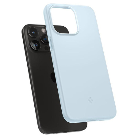 Spigen Thin Fit - Coque pour iPhone 15 Pro Max (Bleu)