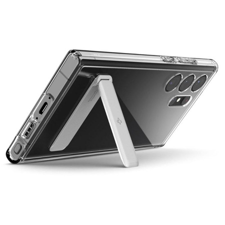 Spigen Ultra Hybrid "S" - Etui pour Samsung Galaxy S23 Ultra (Transparent)