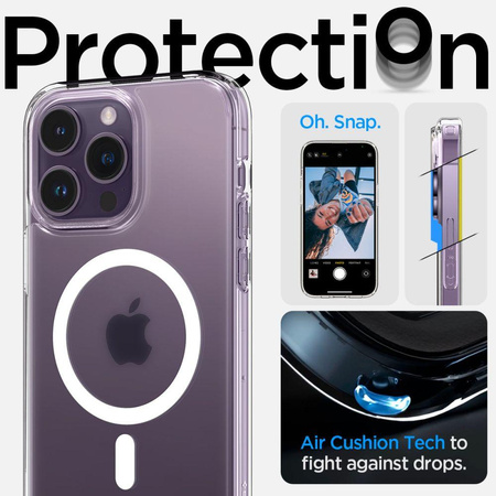 Spigen Ultra Hybrid MagSafe - Case for iPhone 14 Pro Max (Frost Clear)