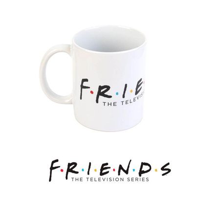 Friends - Ceramic mug in gift box 350 ml (White)