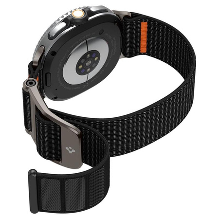 PASEK DO GALAXY WATCH 8 | 8 CLASSIC 40 44 46 SPIGEN ORYGINALNY CZARNY