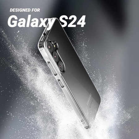 Crong Kristall-Schutzhülle - Samsung Galaxy S24 Gehäuse (Transparent)