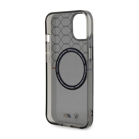 BMW Pattern MagSafe - Coque pour iPhone 14 Plus (Gris)