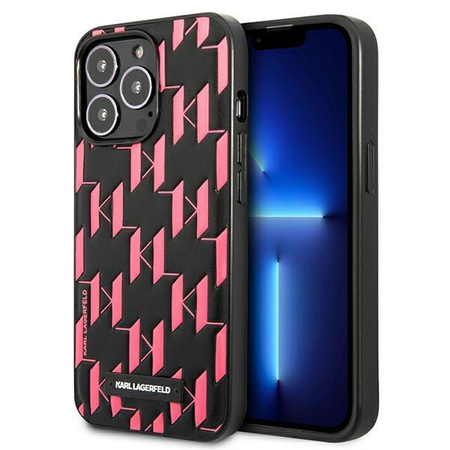 Karl Lagerfeld Monogram Plaque - iPhone 13 Pro Max Case