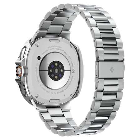 Spigen Bezel Tune Pro Pilot - Hülle / Schutzrahmen für Samsung Galaxy Watch 8 Classic 46 mm (Silver)