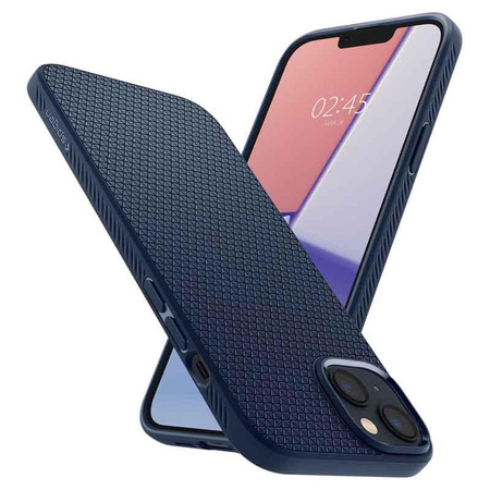 Spigen Liquid Air - Etui do iPhone 14 (Granatowy)