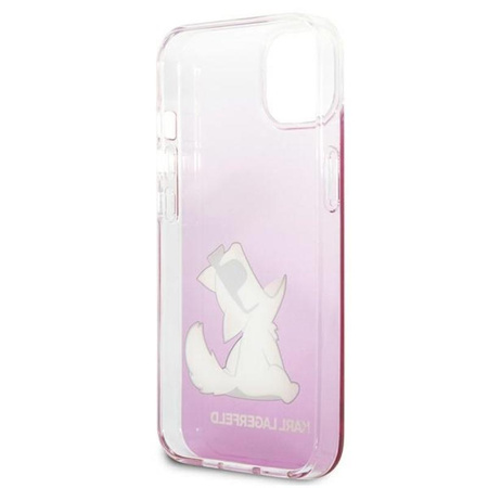 Karl Lagerfeld Choupette Fun - Coque iPhone 13 (rose)