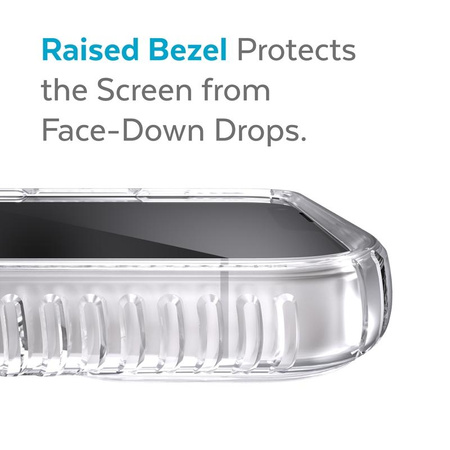 Speck Presidio Perfect-Clear with Grips + MagSafe - iPhone 13 tok MICROBAN bevonattal (átlátszó)