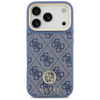 Guess 4G Strass Logo MagSafe - Hülle iPhone 17 Pro (Blau)