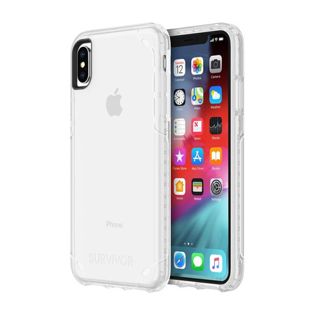 Griffin Survivor Strong - pouzdro pro iPhone Xs Max (průhledné)