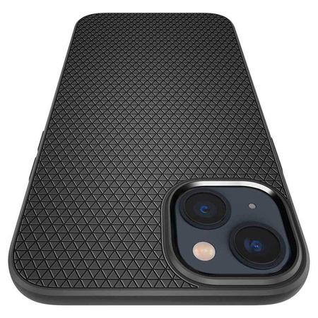Spigen Liquid Air - Hülle für iPhone 15 Plus / iPhone 14 Plus (Schwarz)