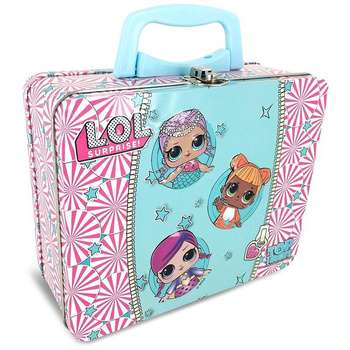 LOL Surprise - Top Trumps Zinn-Kartenspiel + Metallkoffer