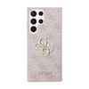 Guess 4G Big Metal Logo - Étui Samsung Galaxy S24 Ultra (rose)
