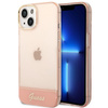 Guess Translucent - iPhone 14 Plus tok (rózsaszín)