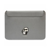 Karl Lagerfeld NFT Saffiano Karl & Choupette Sleeve - 14" notebook tok (ezüst)