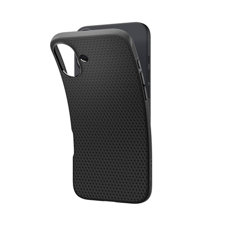 Spigen Liquid Air - Pouzdro pro iPhone 16 (Matte Black)