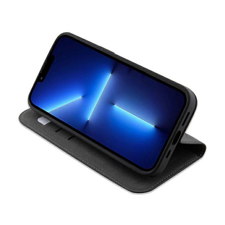 Karl Lagerfeld Booktype NFT Saffiano Karl & Choupette - Tasche für das iPhone 14 Pro (Schwarz)