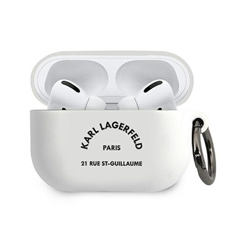 Karl Lagerfeld Silikon RSG - AirPods Pro Hülle (weiß)