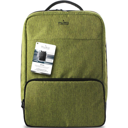 PURO ByMe - Batoh na notebook 15,6" (limetkově zelený)