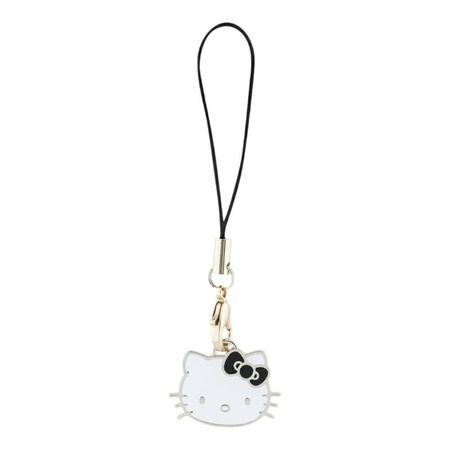 Hello Kitty Phone Strap Charm Kitty Head - Phone Pendant (black)