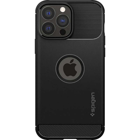 Spigen Rugged Armor - Gehäuse für iPhone 13 Pro (Schwarz)