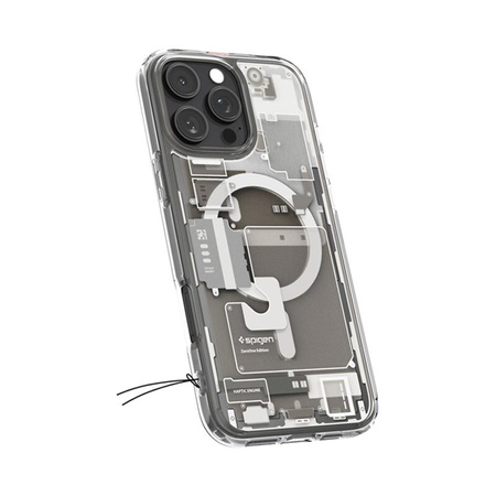 Spigen Ultra Hybrid MagSafe - tok iPhone 16 Pro Max készülékhez (Zero One Natural Titanium)
