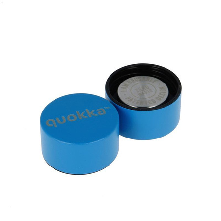 Quokka Solid - Butelka termiczna ze stali nierdzewnej 630 ml (Bright Blue)(Powder Coating)