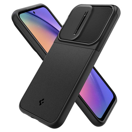 Spigen Optik Armor - Etui pour Samsung Galaxy A54 5G (Noir)