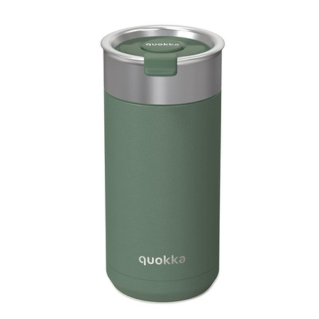 Quokka Boost Coffee Tumbler - Termohrnek z nerezové oceli s vařičem 400 ml (Pine)