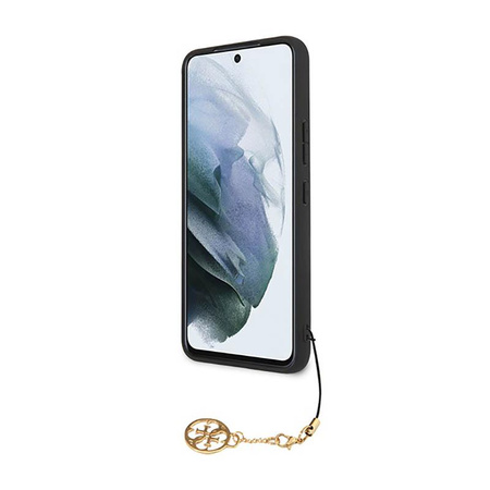 Guess 4G Charms Kollektion - Samsung Galaxy S23 Tasche (braun)