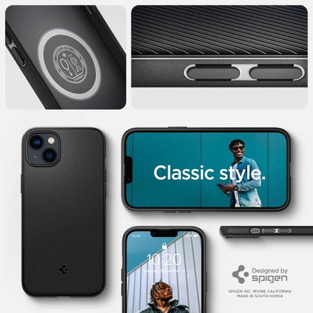 Spigen Mag Armor – Etui do iPhone 14 Plus (Czarny)