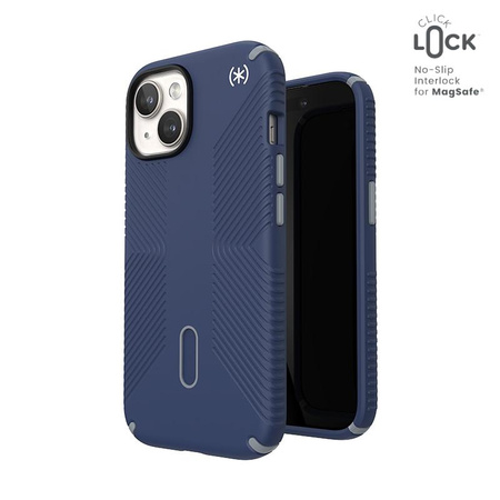 SPECK PRESIDIO2 GRIP CLICKLOCK & MAGSAFE - IPHONE 15 / IPHONE 14 / IPHONE 13 HÜLLE (KÜSTENBLAU / STAUBGRAU / WEISS)